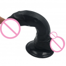 Большой реалистичный фаллоимитатор на присоске, цвет телесный, 200*40 мм photo 6