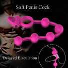 Силиконовые анальные шарики photo 4