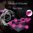 Силиконовые анальные шарики photo 3