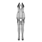 Бодістокінг з імітацією панчох Passion BS079 black photo 3