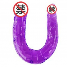 Двойной фаллоимитатор гелевый photo 1