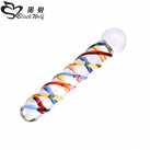 Фаллоимитатор двойной стеклянный photo 2