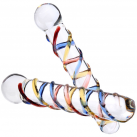 Фаллоимитатор двойной стеклянный photo 1