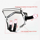 Страпон с 3 стимуляторами photo 5