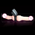 Страпон AILIGHTER Anal Plug с большим фаллосом и анальной пробкой photo 5