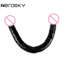 Фаллоимитатор. Реалистичный. Двойной. Силикон. 57 см. photo 3