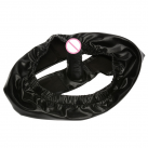 Черные блестящие трусики ST425 с фаллосом photo 5