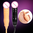 Реалистичный надувной фаллоимитатор с насосом, 2 цвета photo 2