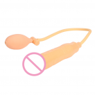 Реалистичный надувной фаллоимитатор с насосом, 2 цвета photo 4