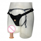Трусики с фаллоимитатором на ремне. Длина 10,8 см. photo 5