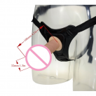 Трусики с фаллоимитатором на ремне. Длина 10,8 см. photo 1