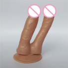 Фаллоимитатор с двойной головкой на присоске для анального и вагинального секса photo 3