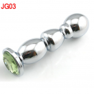 Металлические анальные пробки разных размеров, 4 шт./компл.  photo 6