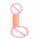 Реалистичный фаллоимитатор с прожилками, три цвета photo 5