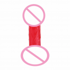 Реалистичный фаллоимитатор с прожилками, три цвета photo 1