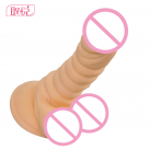 Фалоімітатор реалістичний спіральний 135 мм photo 4