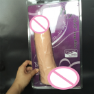 Великий реалістичний фалоімітатор із силікону на присосці, 265 х 68 мм photo 1