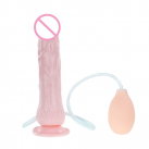 Фаллоимитатор. Реалистичный. Силикон. Вакуумный. На присоске. photo 3