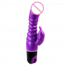 Вибрационный фаллоимитатор со стимуляцией клитора  photo 2