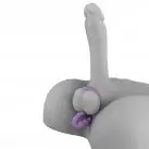 Анальная цепочка и эрекционная насадка BALL CINCH ANAL BEAD PURPLE  photo 2