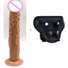 Фаллоимитатор на ремне. Реалистичный. 32 см. photo 2