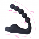 Силиконовый анальный вибратор - 1 шт. photo 6