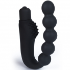 Силиконовый анальный вибратор - 1 шт. photo 2