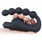 Силиконовый анальный вибратор - 1 шт. photo 5