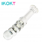 Фалоімітатор IKOKY скляний photo 2