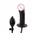 Надувной дилдо с насосом photo 1