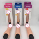  Фаллоимитатор реалистичный с вибрацией и вращением Zcz photo 2