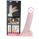 Реалістичний фалоімітатор із гнучкого силікону на сильній присосці photo 2