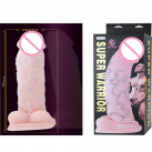 Реалістичний фалоімітатор із гнучкого силікону на сильній присосці photo 4