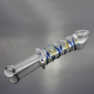 Фаллоимитатор. Стекло. 23х3,5 см. photo 6