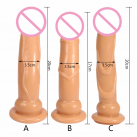 Набор фаллоимитаторов разных размеров, 3 шт. photo 3