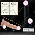 Фаллоимитатор. Реалистичный. Силикон. С вибрацией. 3 скорости. photo 1