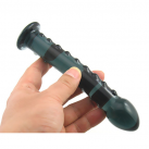 Анальный фаллоимитатор ребристый 172 на 32 мм photo 1