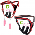  Фаллоимитатор + Анальный Плагин на ремне с вибрацией photo 3