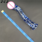 Стеклянный фаллоимитатор ZCZ WQ260 photo 3