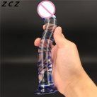 Стеклянный фаллоимитатор ZCZ WQ260 photo 6