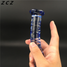 Стеклянный фаллоимитатор ZCZ WQ260 photo 1