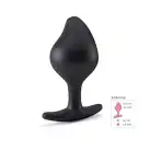 Силіконова анальна пробка Mystim Rocking Force L для електростимулятора, діаметр 4,7 см photo 3