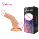 Реалистичный большой фаллоимитатор на присоске, водонепроницаемый, 20 х 3.5 см photo 2