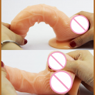 Реалистичный дилдо с мягкого силикона photo 3