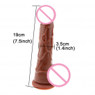 Фалоімітатор. Реалістичний. Силікон. На присоску. photo 1