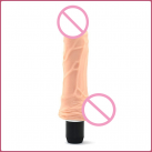 Фаллоимитатор реалистичный с вибрацией, водонепроницаемый, 7.9 дюймов  photo 4