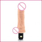 Фаллоимитатор реалистичный с вибрацией, водонепроницаемый, 7.9 дюймов  photo 1