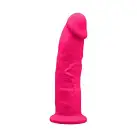 Фалоімітатор з вібрацією SilexD Henry Vibro Pink (MODEL 2 size 7in), двошаровий, діаметр 4,4 см photo 2