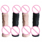 Реалистичный большой фаллоимитатор из силикона на присоске, 28.5 х 6.5 см photo 2