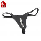 Davidsource Кожаные Трусики С Металлической Цепью photo 2